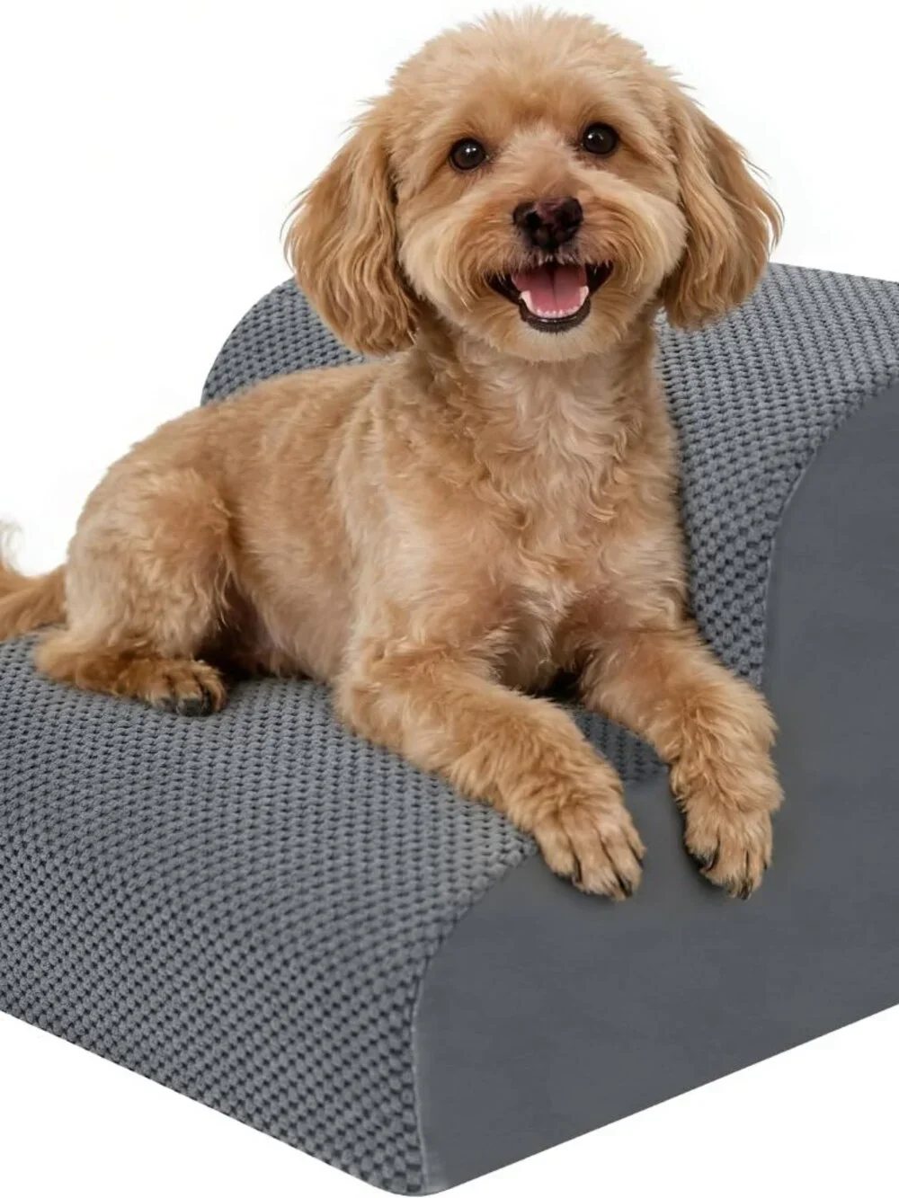 Dog Stairs for Small Dogs, 2-Steps Dog Ramp